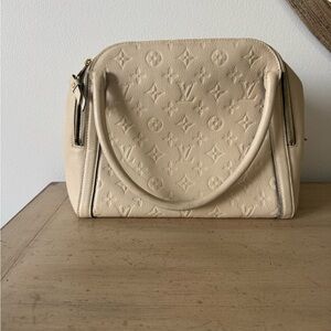 Louis Vuitton Beige Satchel
